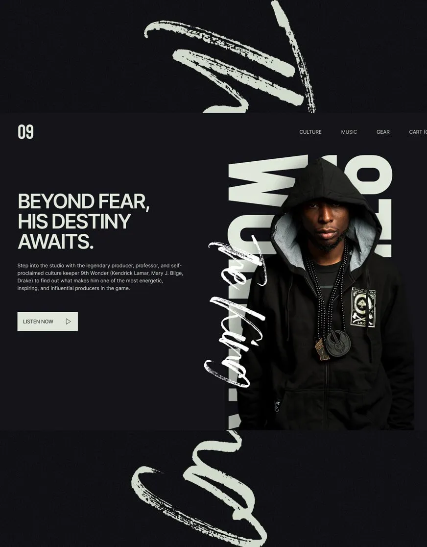 9th Wonder — Branding & Web Design