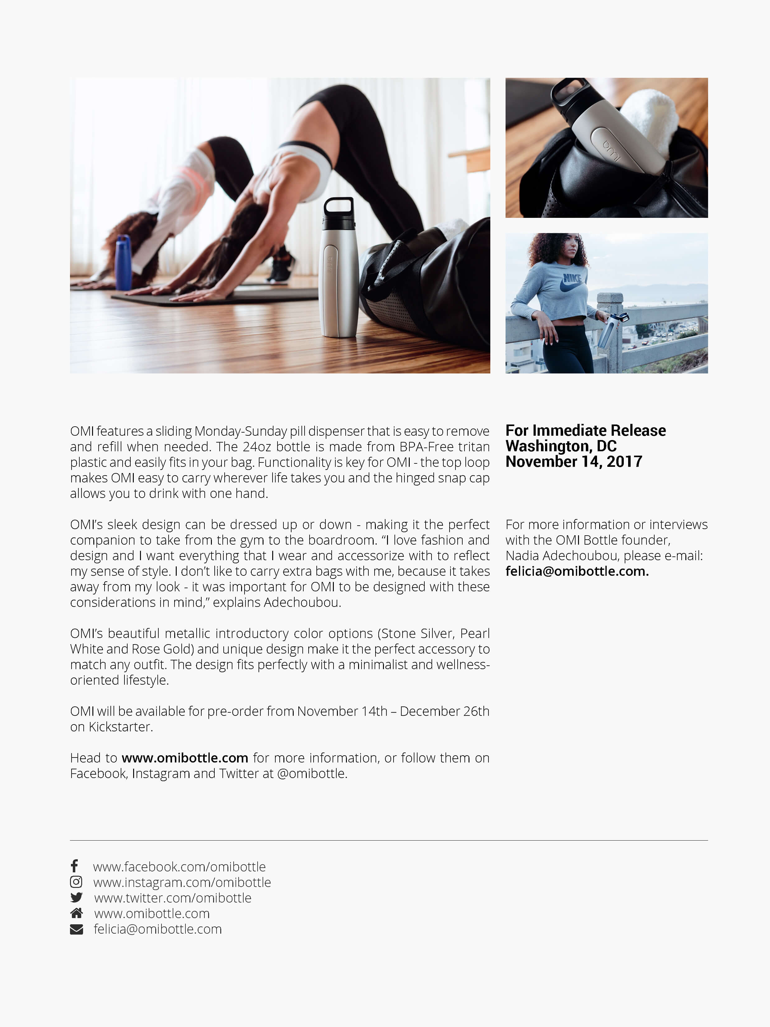 OMI media kit — press assets and brand documentation