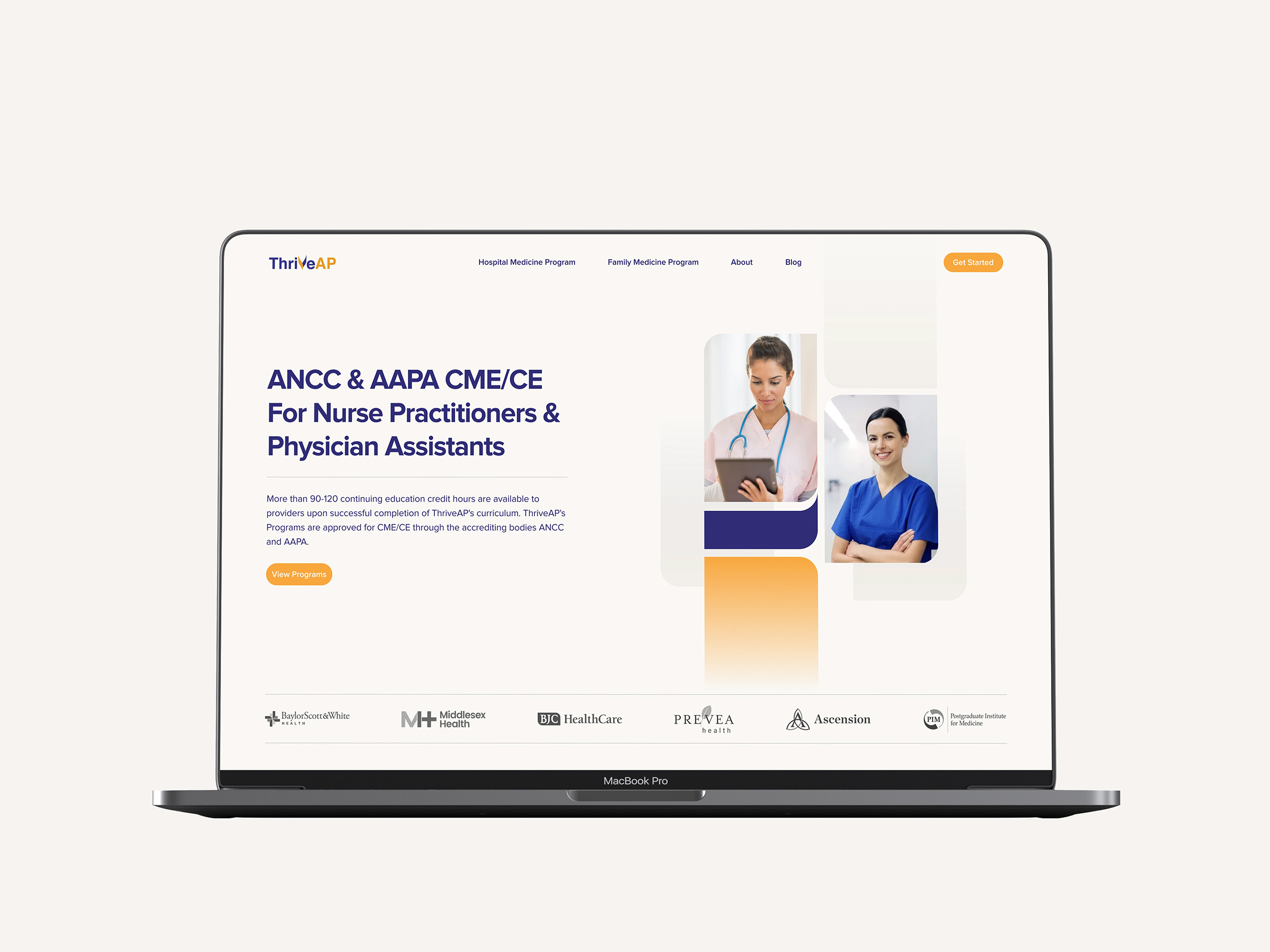 ThriveAP — Product & Web Design Case Study | MODO — Product & Web Design